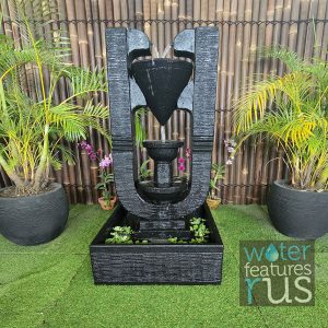 Capri Fountain Charcoal